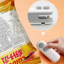 1/2/3/4 Peças Mini Máquina Seladora Recarregável Para Embalagens Plásticas - Selagem Rápida/ Alta Qualidade/ Promoção