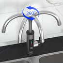 Torneira Elétrica Para Cozinha Banheiro Com Visor de Temperatura Regulagem e Giratória 360°