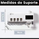 Porta Escovas De Dente Esterilizador Com Dispenser De Pasta. SUPER MEGA OFERTA