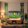 Kit 2 Faixas Decorativas Verticais Premium 1,80m — Decoração Elegante para Festas e Ambientes