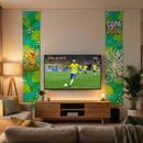 Kit 2 Faixas Decorativas Verticais Premium 1,80m — Decoração Elegante para Festas e Ambientes