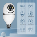 Câmera Segurança Prova D'água Infravermelho Lâmpada Externa 360 Sem Fio Wifi 2.4G G4 Click